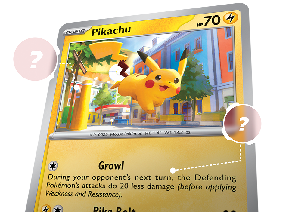 Pikachu card